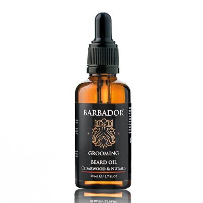 Barbador Moroccan Argan Beard Oil - Cedarwood & Nutmeg 50ml